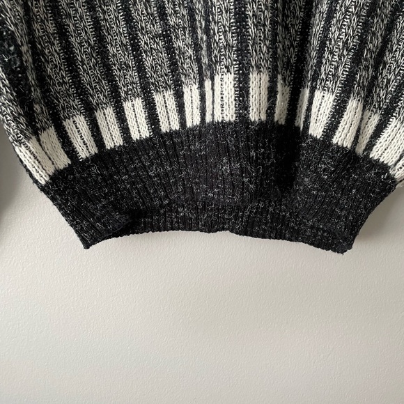 Sears Vintage Chunky Knit Grandpa Sweater Size Medium - Picture 7 of 10